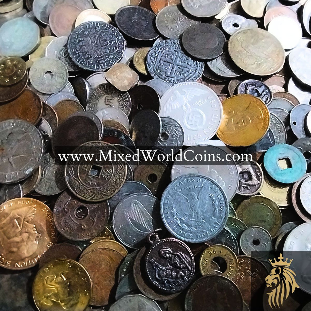 World Coins by The Pound - Mixed World Coins